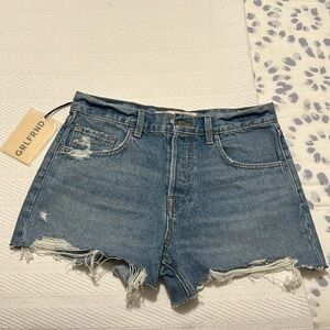 Grlfrnd The Hayden, Low Rise Boyfriend Short, color Bowery, 26